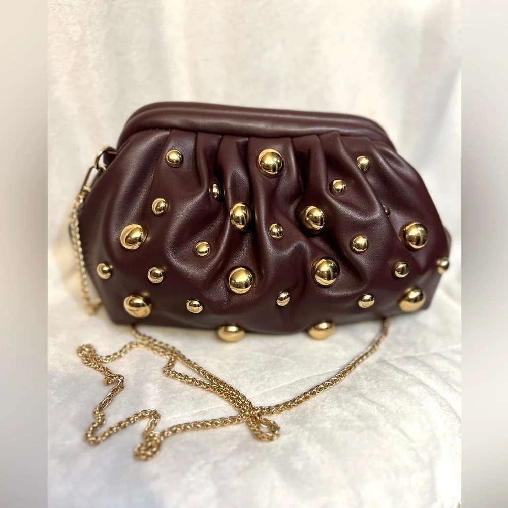🍷URBAN EXPRESSIONS WINE/BROWN CAREY BAG🍷NWT